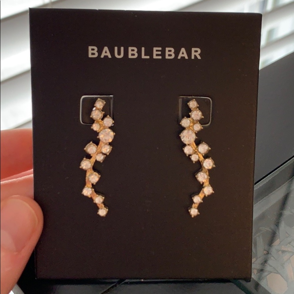 BaubleBar Gold Drop Earrings